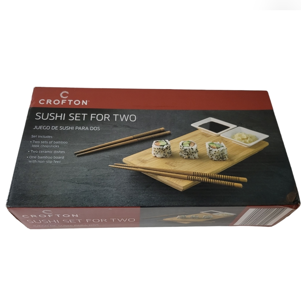 Crofton Sushi for 2 Set New In Box